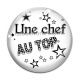 Cabochon Verre - une chef au top