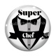 Cabochon Verre - super chef