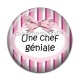 Cabochon Résine - une chef géniale