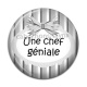 Cabochon Résine - une chef géniale
