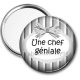 Miroir de poche - une chef géniale