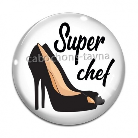 Cabochon Verre - super chef