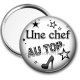 Miroir de poche - une chef au top
