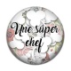 Cabochon Résine - une super chef