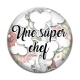 Cabochon Verre - une super chef