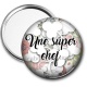 Miroir de poche - une super chef
