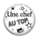 Cabochon Verre - une chef au top