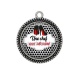 Pendentif Cabochon Argent - une chef qui déchire