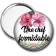 Miroir de poche - une chef formidable