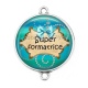 Connecteur Cabochon Argent - super formatrice