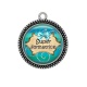 Pendentif Cabochon Argent - super formatrice
