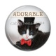 Cabochon Résine - chat adorable