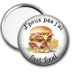 Miroir de poche - j'peux pas j'ai fast food