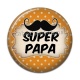 Cabochon Résine - super papa