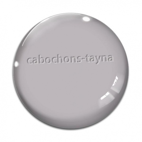Cabochon Verre - fond uni