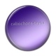 Cabochon Résine - fond uni