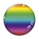 Cabochon Verre - fond uni