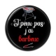 Cabochon Résine - j'peux pas j'ai barbeuc