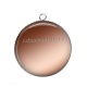 Pendentif Cabochon Argent - fond 