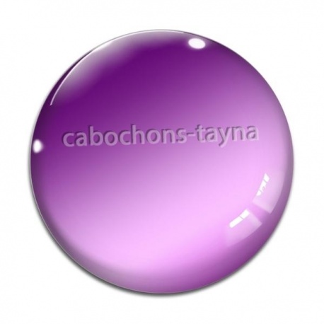 Cabochon Verre - fond 