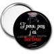 Miroir de poche - j'peux pas j'ai barbeuc