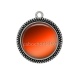 Pendentif Cabochon Argent - fond 