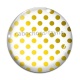 Cabochon Verre - pois
