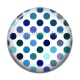 Cabochon Résine - pois