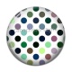 Cabochon Résine - pois