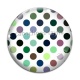 Cabochon Verre - pois
