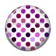 Cabochon Résine - pois
