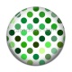 Cabochon Résine - pois