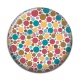 Cabochon Résine - pois