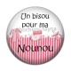 Cabochon Résine - un bisous pour ma nounou