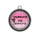 Pendentif Cabochon Argent - marraine ma bonne fée
