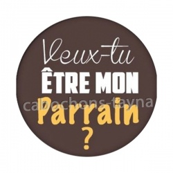veux tu être mon parrain