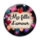 Cabochon Verre - ma fille d'amour
