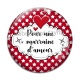 Cabochon Verre - pour une marraine d'amour