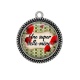 Pendentif Cabochon Argent - une super belle mère