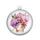 Pendentif Cabochon Argent - parfum