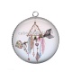 Pendentif Cabochon Argent -  DREAMCATCHER
