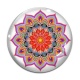 Cabochon Verre - mandala