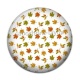 Cabochon Résine - feuille d'automne 
