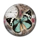 Cabochon Résine - papillon Steampunk