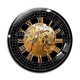 Cabochon Verre - pendule Steampunk 