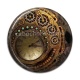 Cabochon Résine - pendule Steampunk