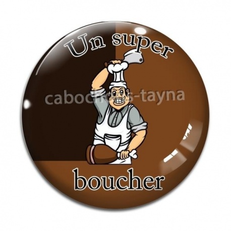 Cabochon Verre - un super boucher