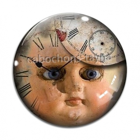 Cabochon Verre - Steampunk