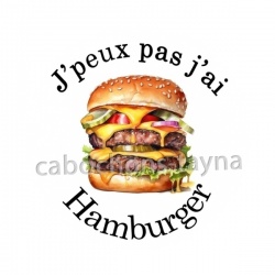j'peux pas j'ai hamburger