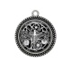 Pendentif Cabochon Argent -  Steampunk